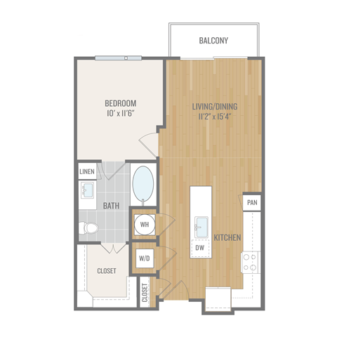 Lyra on Mckinney A1 Floor Plan